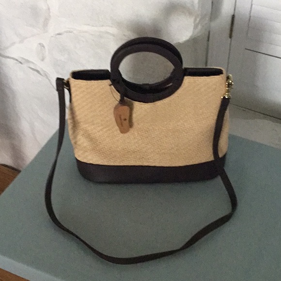 Etienne Aigner Handbags - NWOT Purse Etienne Aigner Tan with Brown Trim